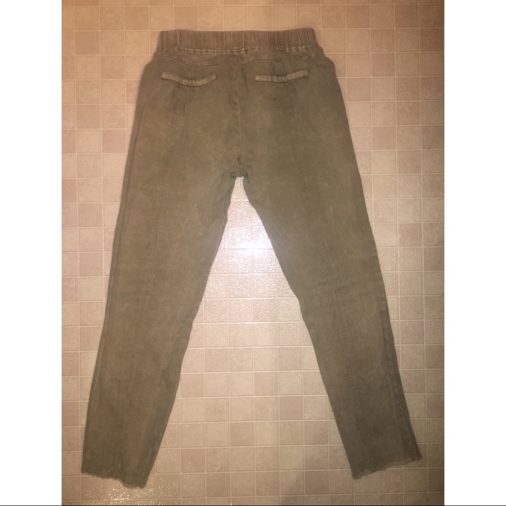 Umgee Olive jeggings
